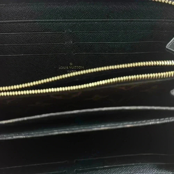 LOUIS VUITTON Monogram Zippy Retiro Wallet Black never used - Picture 4 of 7